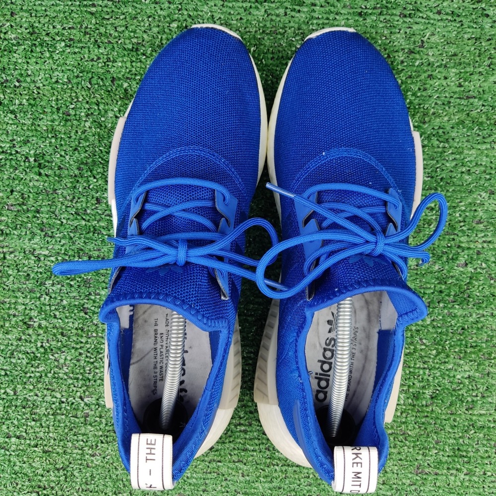 Adidas Sneakers Mens 11 Blue NMD_R1 GX4601 Low Top Knit Athletic Shoes - Picture 7 of 9